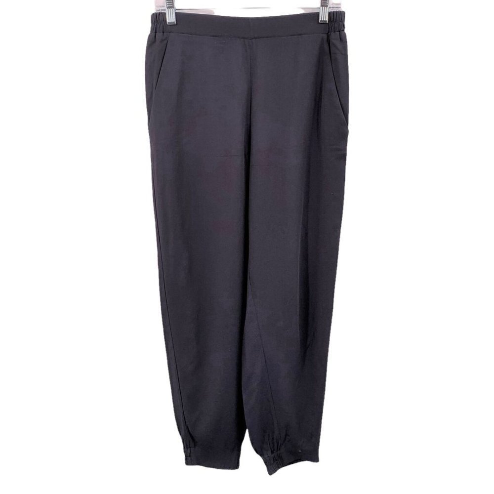 COS Jogger Style Black Stretch Crepe Pull-On Dress Pants Size 6